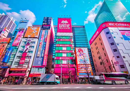 Tokyo city buildings